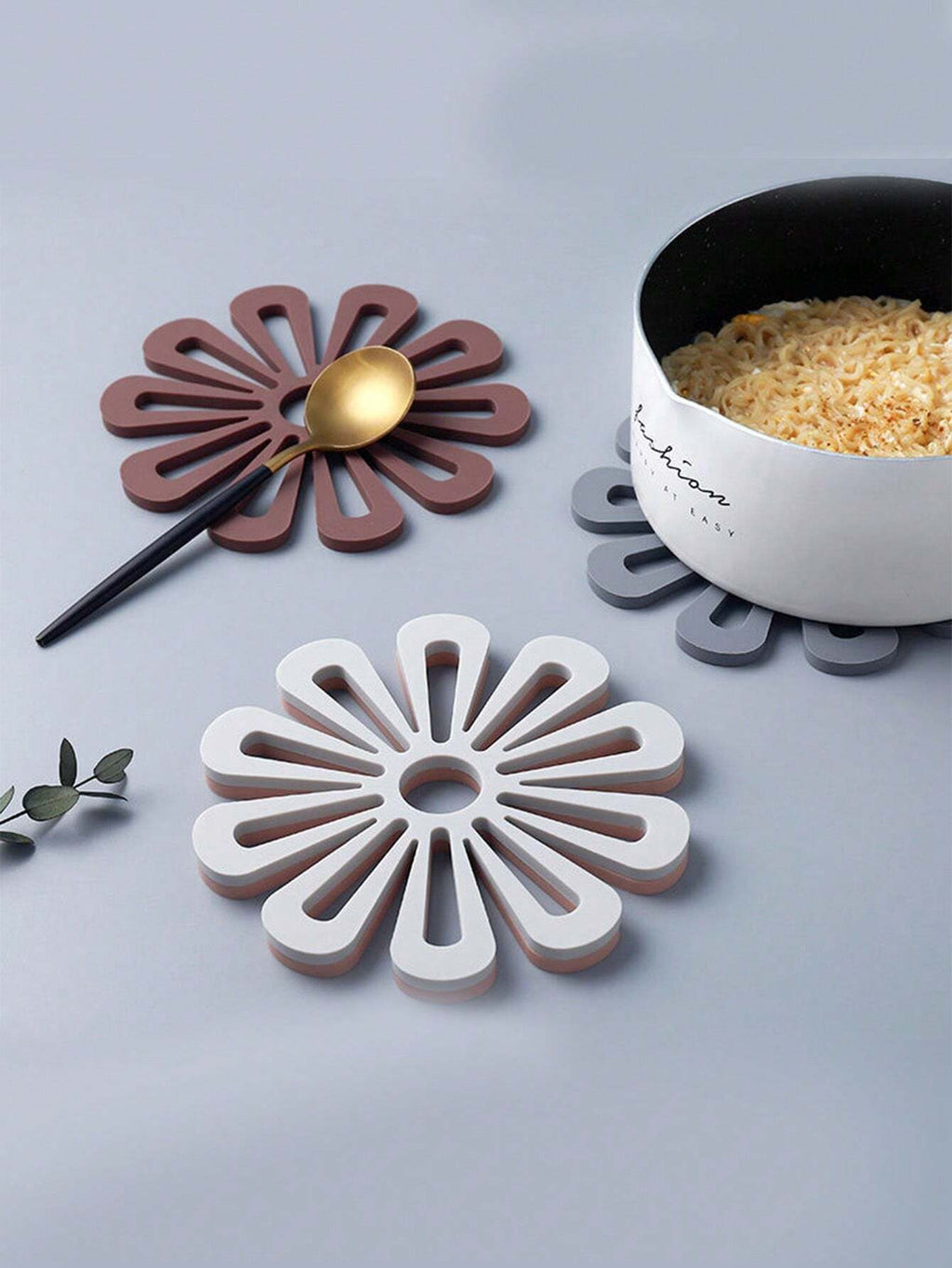 Bloemvormige Pannenonderlegger- Floral Chic