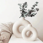 Moderne Bloemenvaas - White Harmony