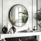 Goudzwarte Wandspiegel - Vérité