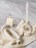 Geometrische Kaarsenhouder - Pure Form