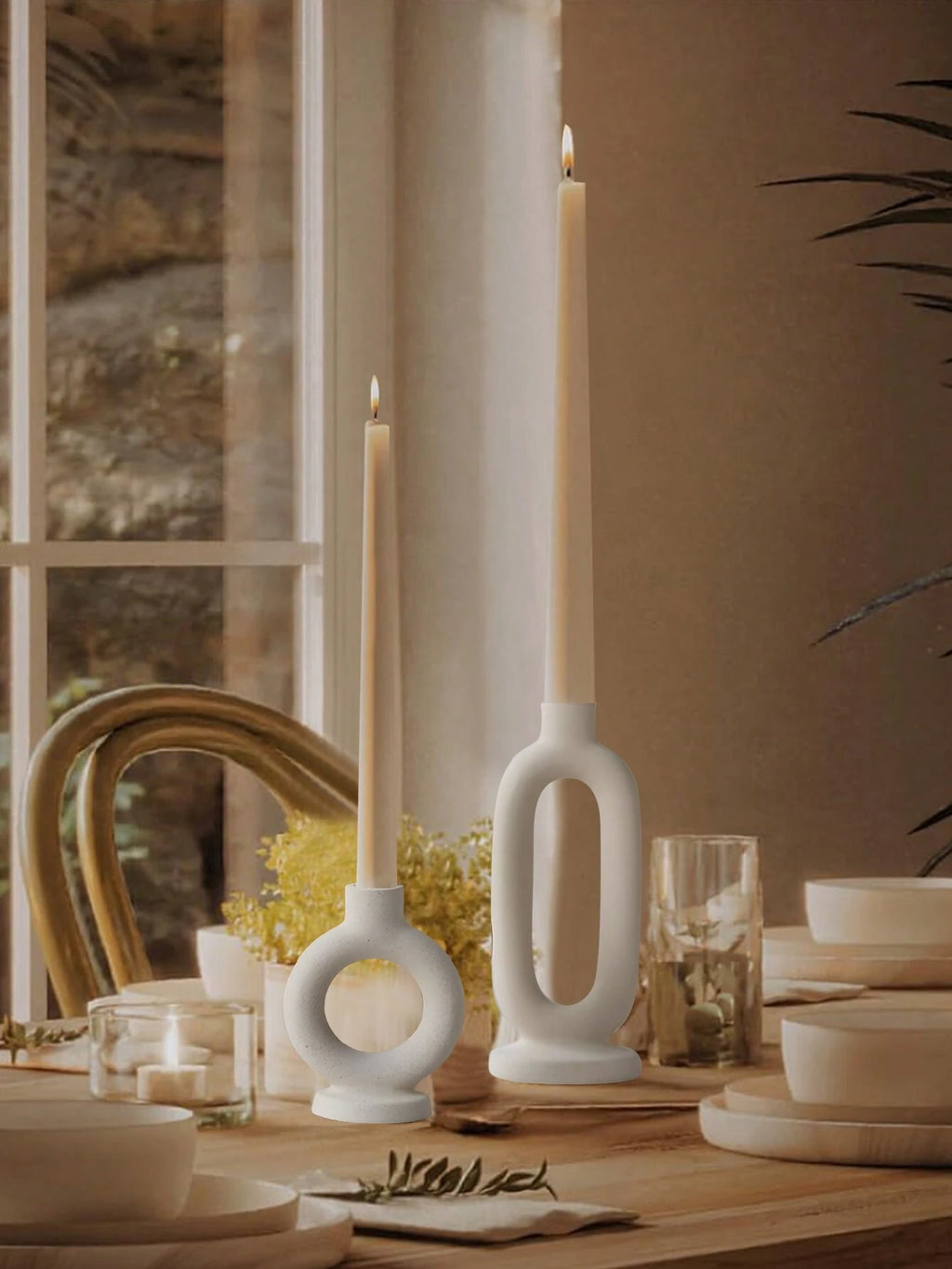 Geometrische Kaarsenhouder - Pure Form