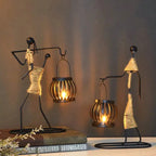 Tijdloze Metalen Kandelaar - Solenne