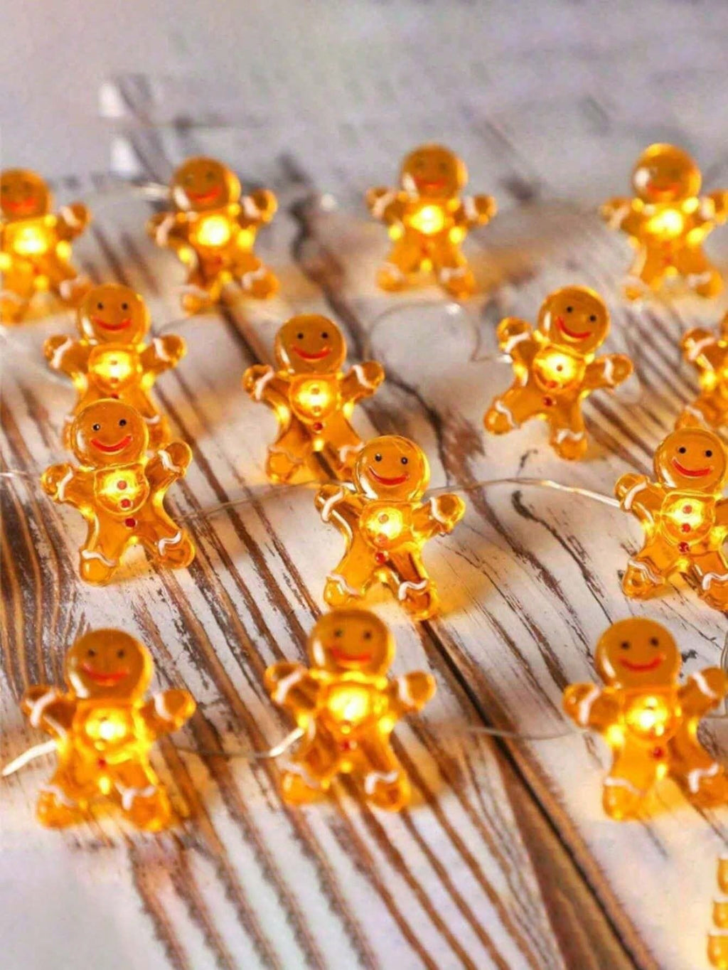 Peperkoek Mannetje Lichtsnoer - Ginger Glow