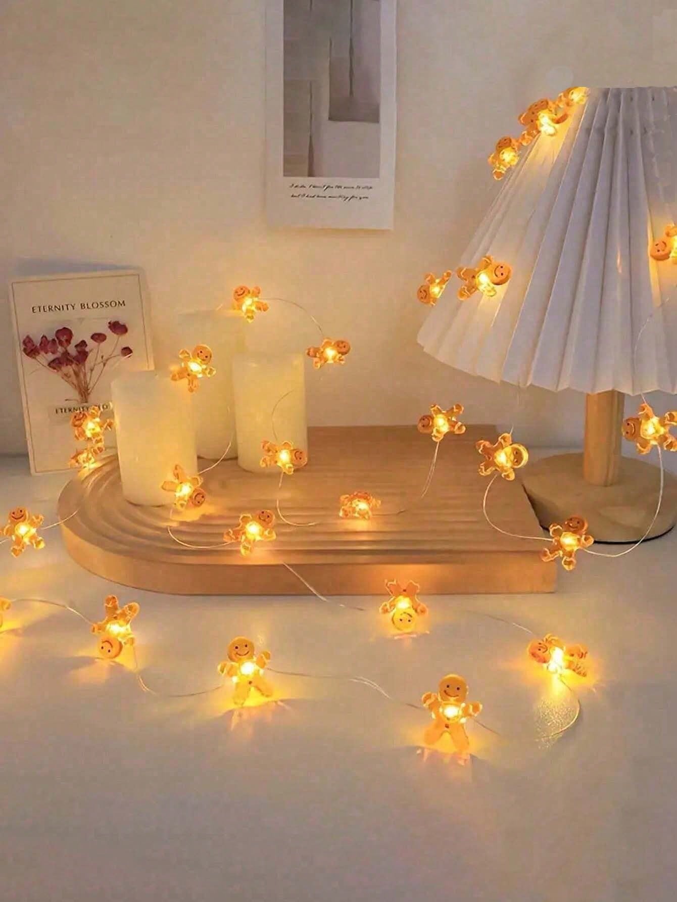 Peperkoek Mannetje Lichtsnoer - Ginger Glow