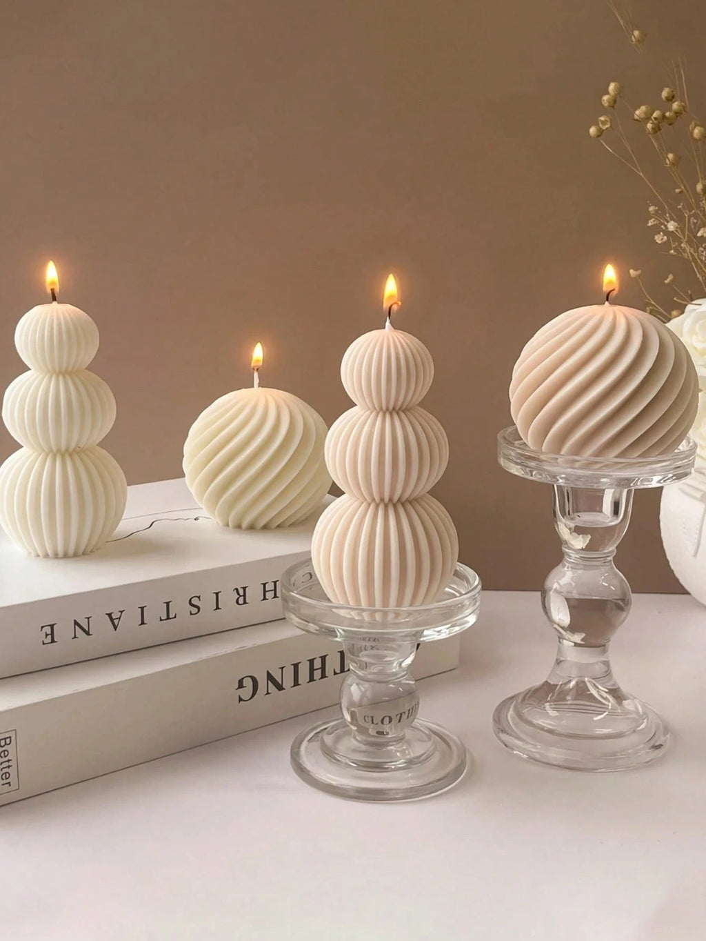 Artistieke Kaarsensculptuur - Aurora Forme