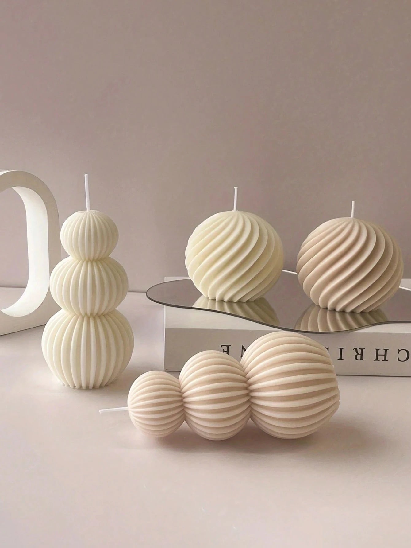 Artistieke Kaarsensculptuur - Aurora Forme