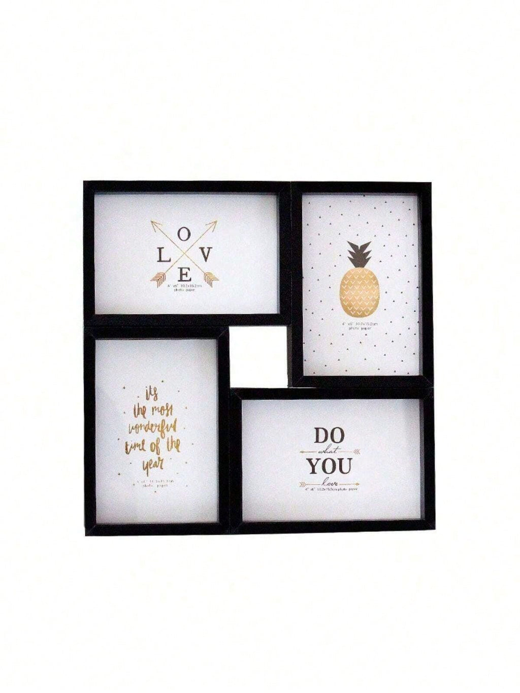 4 delige fotolijst - NoirFrame