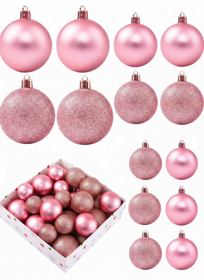 44 Deluxe Kerstballen - Celestia Prestige