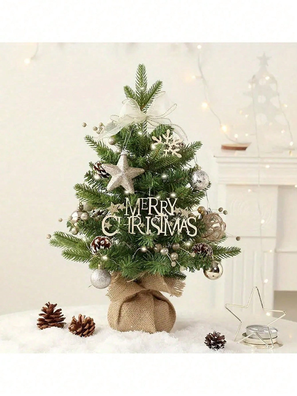 Mini Kunstkerstboom - Nordic Grace