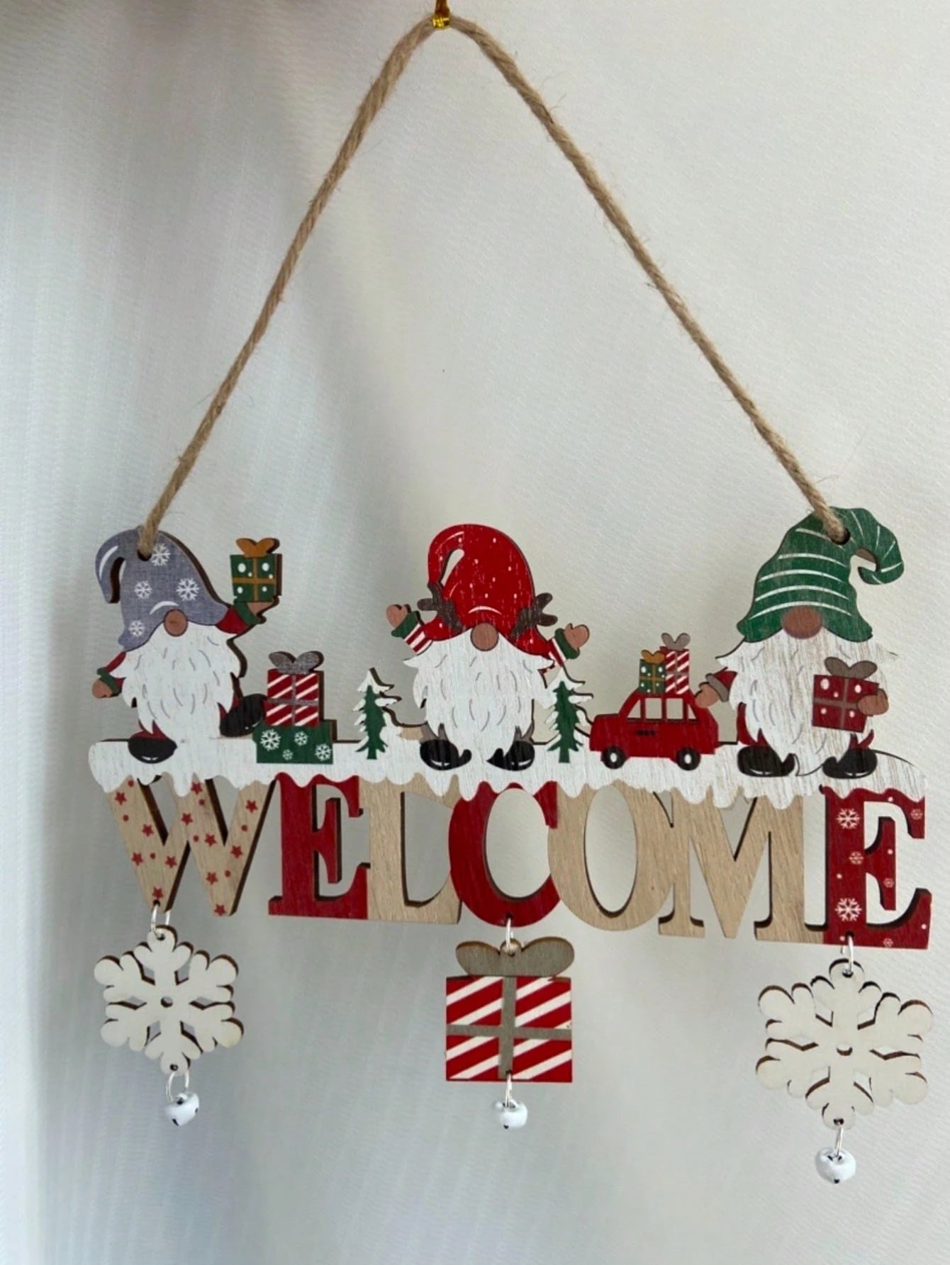 Kerstdeurbord - Festive Welcome