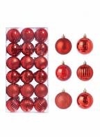 36 Kerstballen – Bohemian Noël Collection