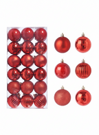 36 Kerstballen – Bohemian Noël Collection