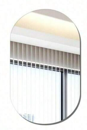 Zelfklevende Spiegels - Aurora Oval