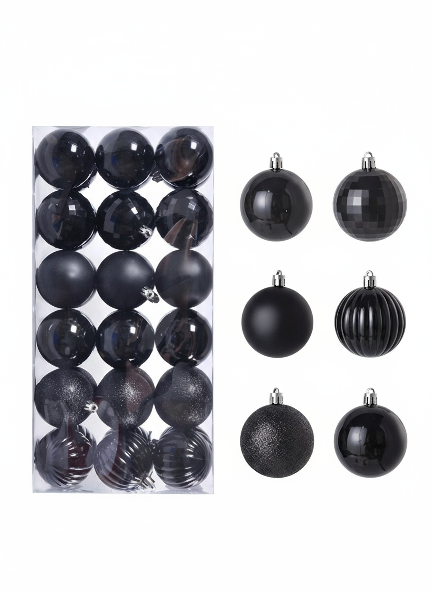 36 Kerstballen – Bohemian Noël Collection