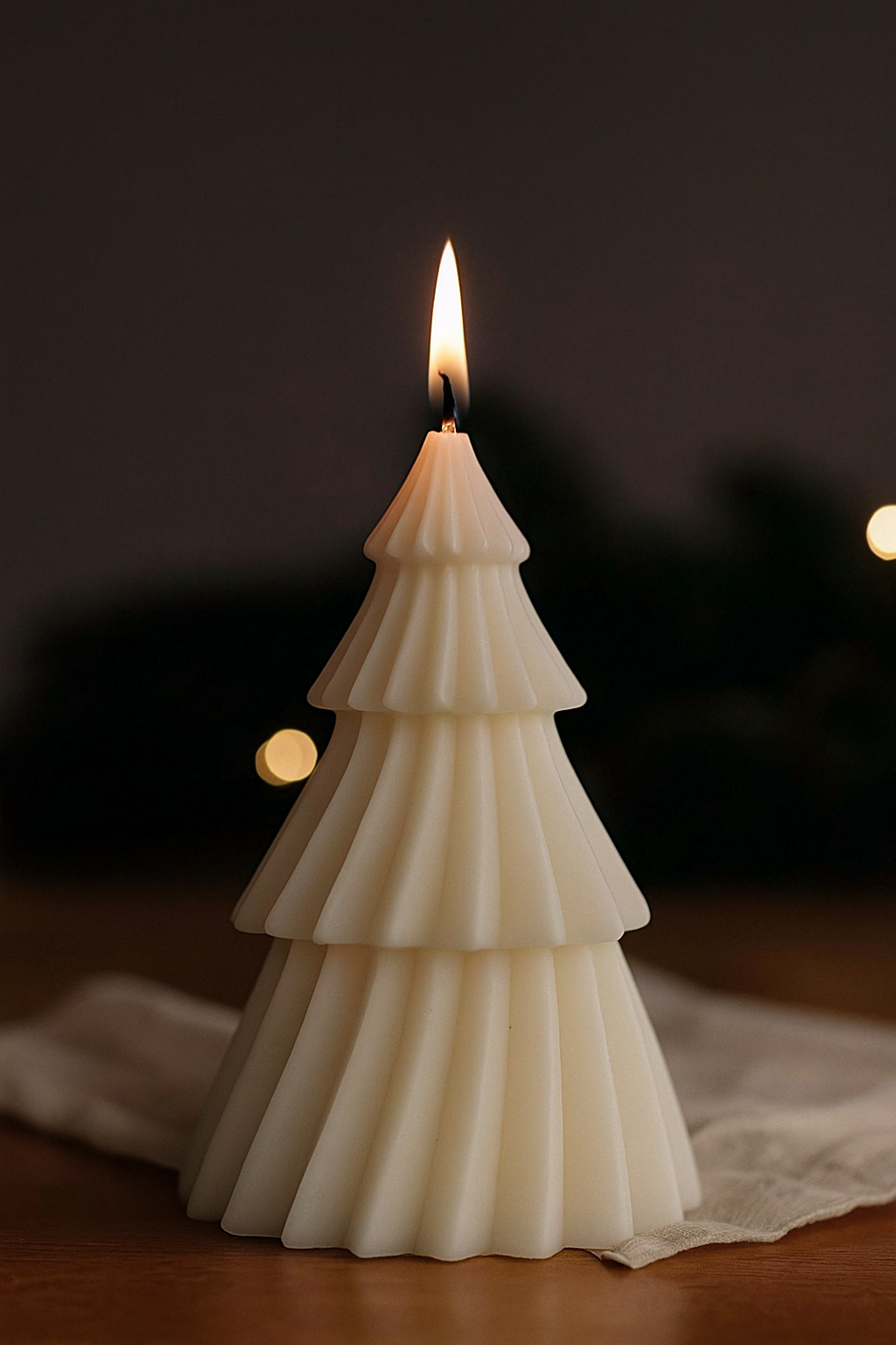 Kerstboomkaars - Frosted Evergreen