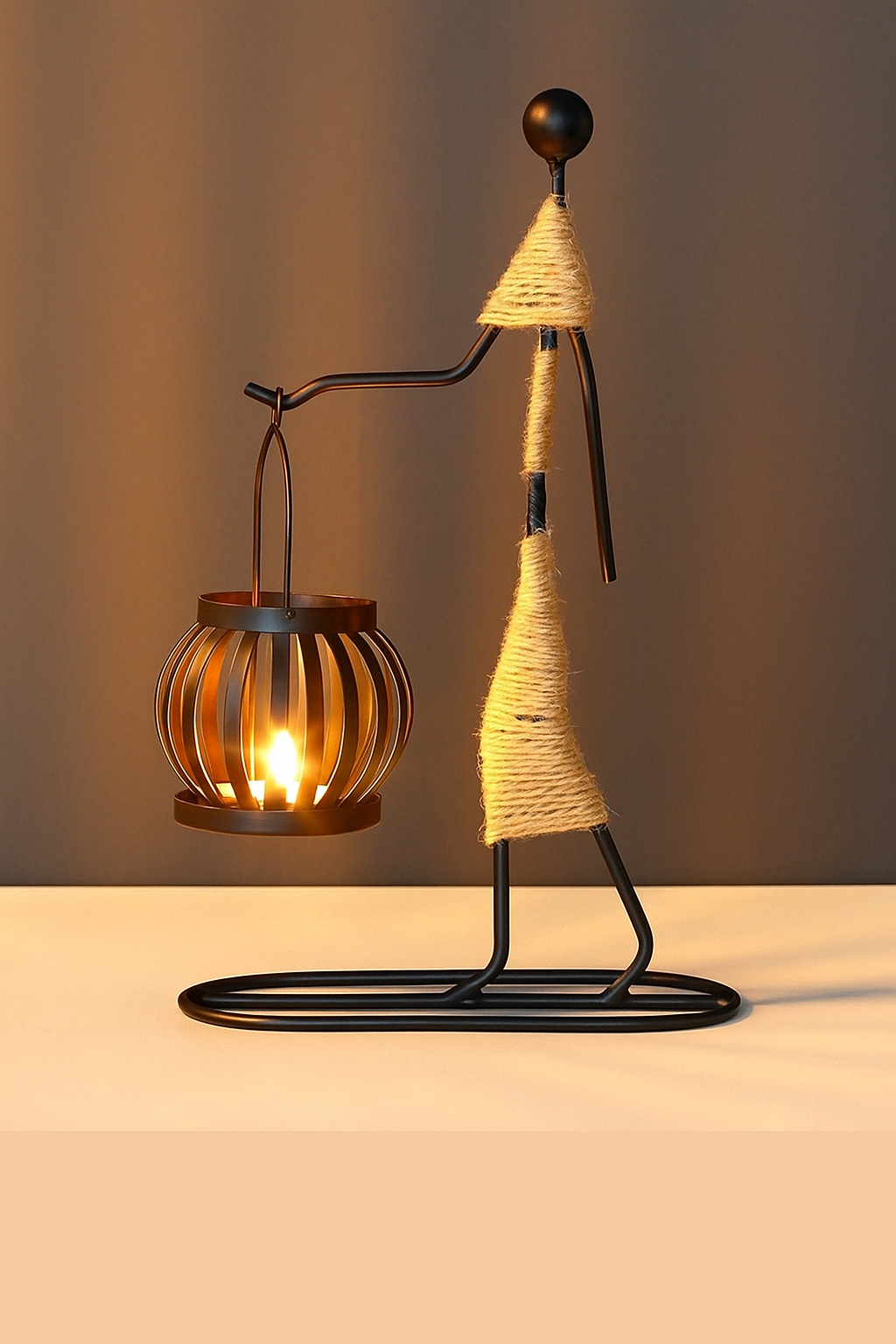 Tijdloze Metalen Kandelaar - Solenne