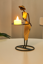 Tijdloze Metalen Kandelaar - Solenne