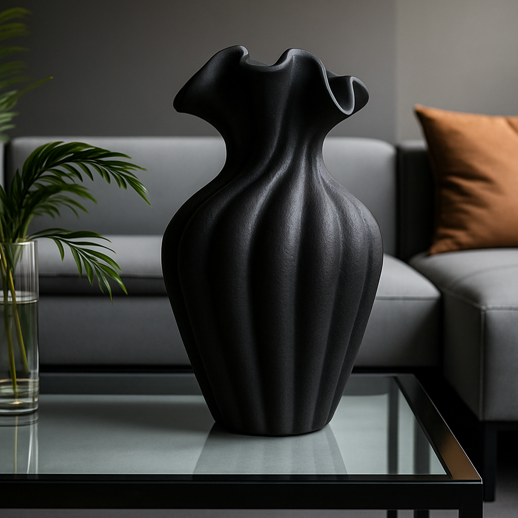 Keramische Designvaas - Cylindra