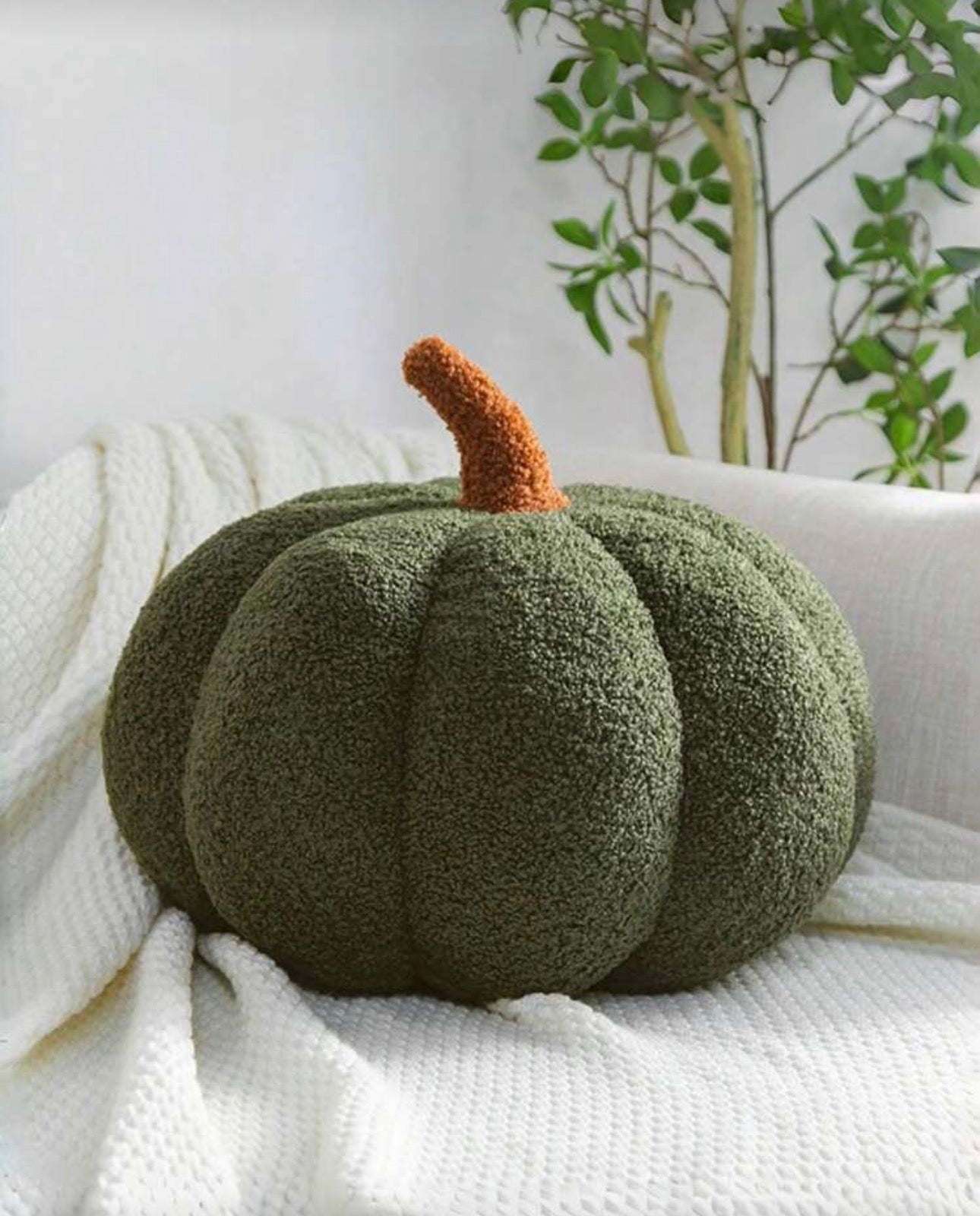 Pompoen Kussen - Autumn Embrace