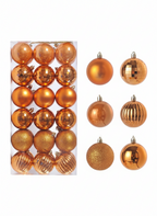 36 Kerstballen – Bohemian Noël Collection