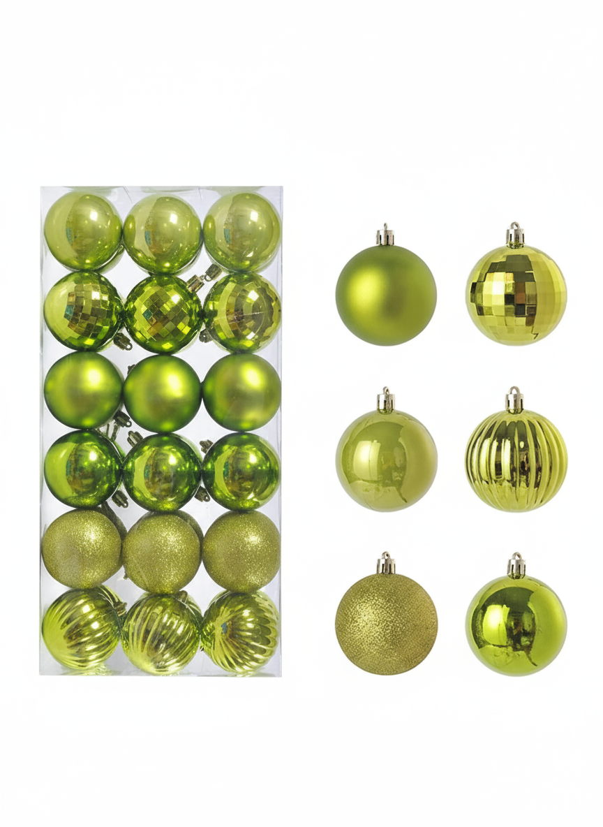 36 Kerstballen – Bohemian Noël Collection