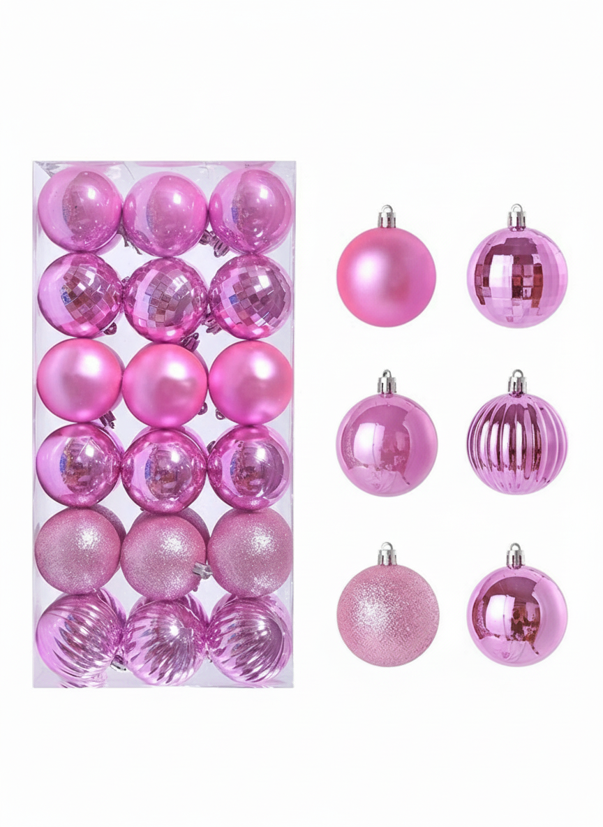 36 Kerstballen – Bohemian Noël Collection