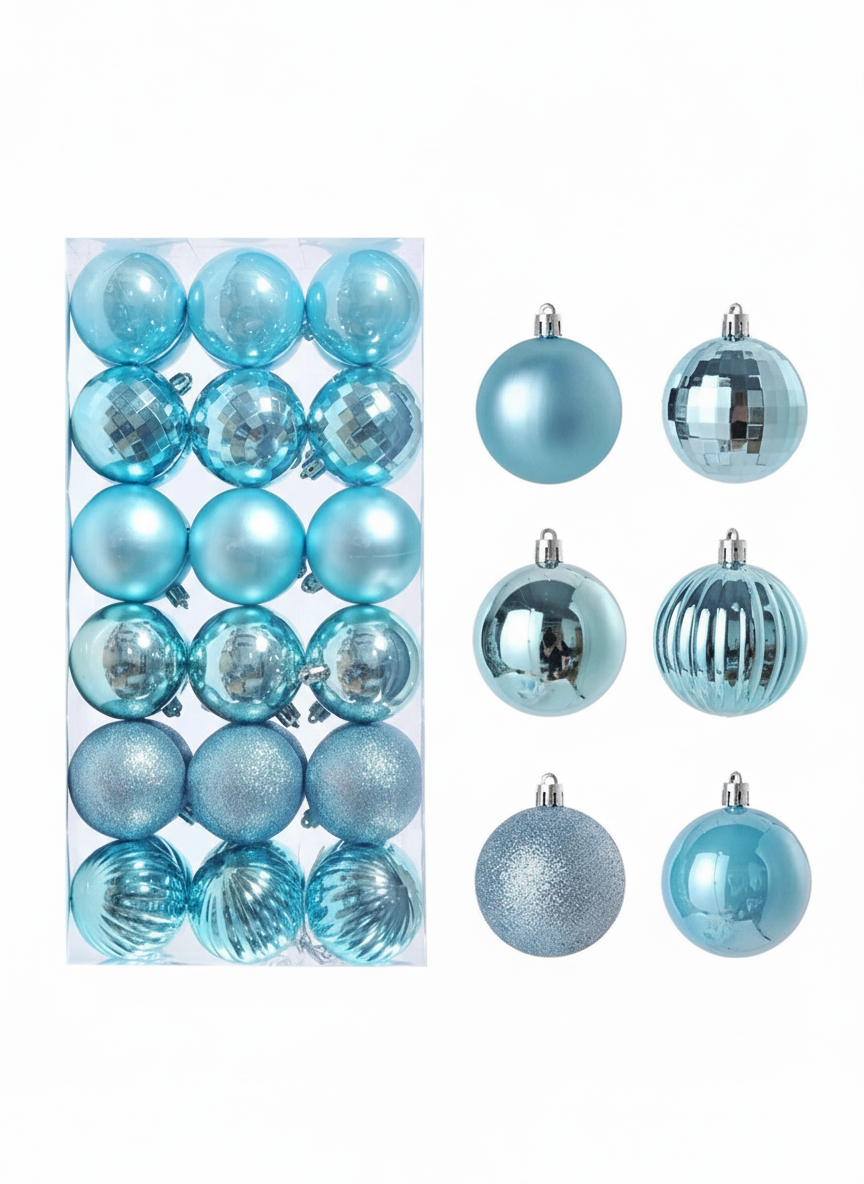 36 Kerstballen – Bohemian Noël Collection