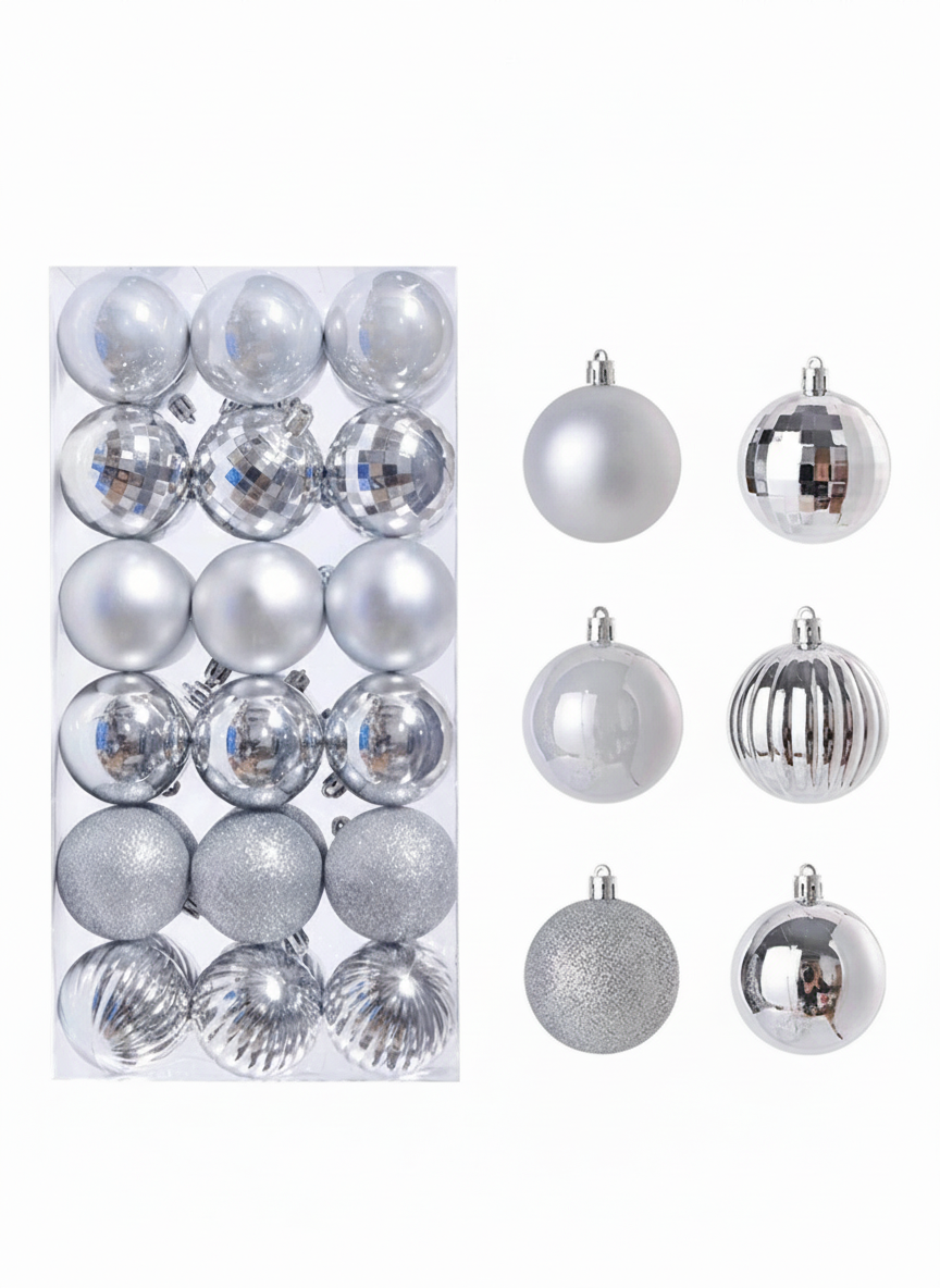 36 Kerstballen – Bohemian Noël Collection