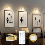 Draadloze Metalen Wanddecoratie - Luminéa