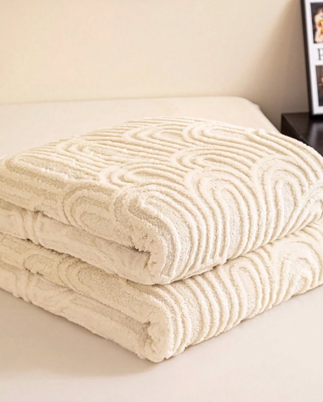 Dubbelzijdige Taffeta Jacquard Deken - Velissé