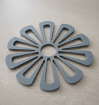 Bloemvormige Pannenonderlegger- Floral Chic