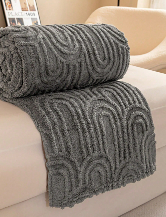 Dubbelzijdige Taffeta Jacquard Deken - Velissé