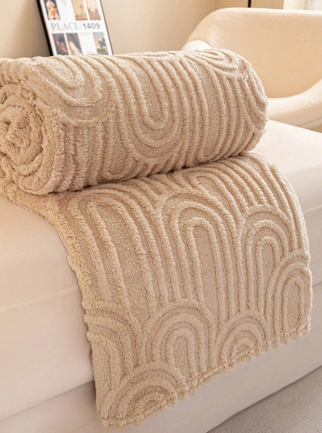 Dubbelzijdige Taffeta Jacquard Deken - Velissé