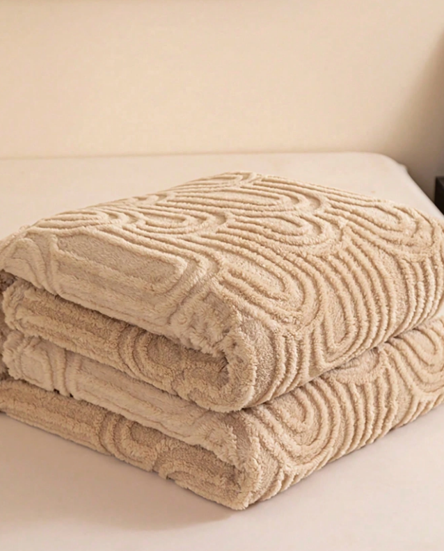 Dubbelzijdige Taffeta Jacquard Deken - Velissé