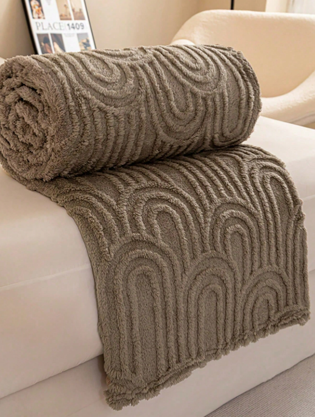 Dubbelzijdige Taffeta Jacquard Deken - Velissé