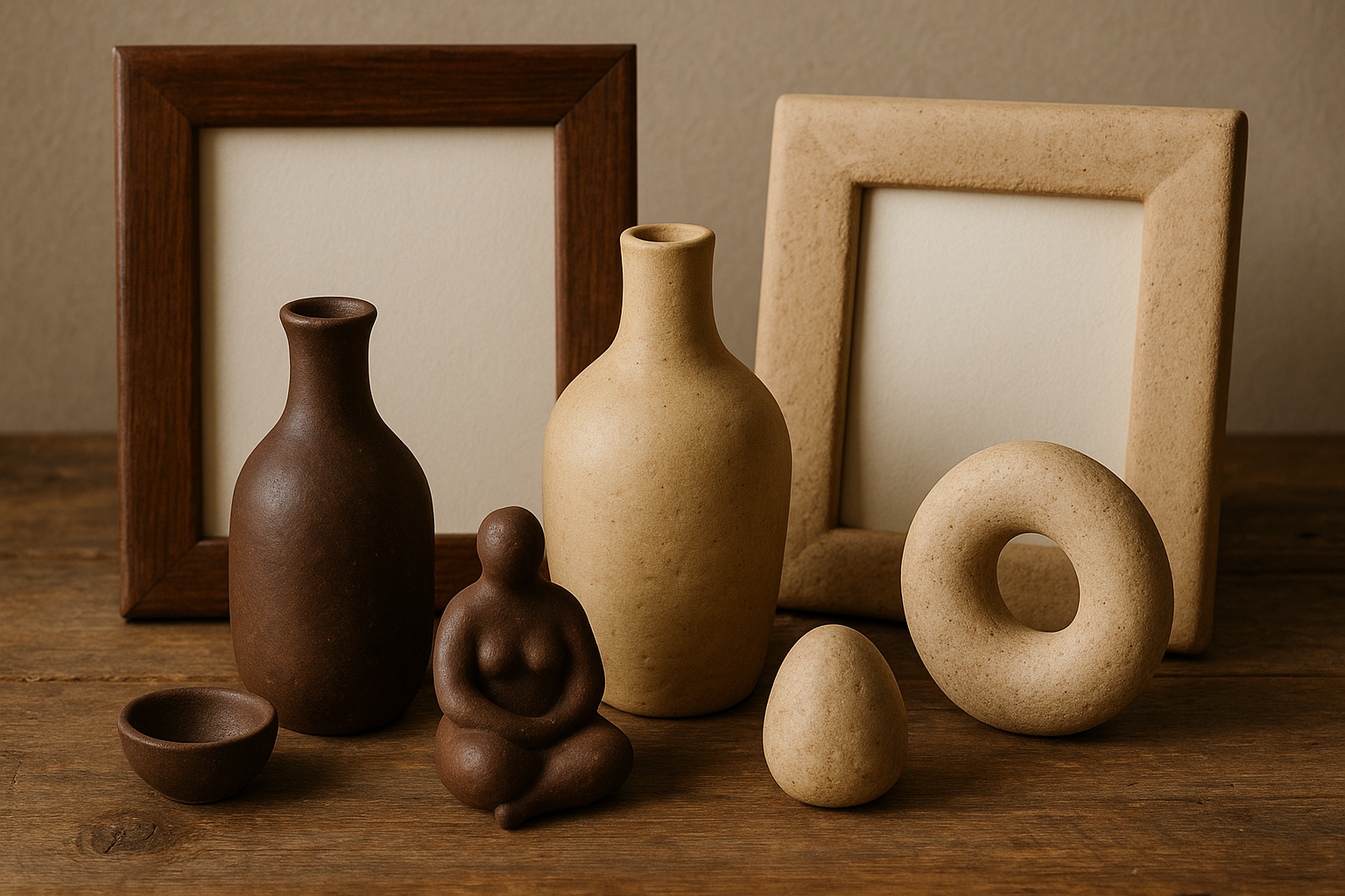 maak de kleuren wat meer bruin en beige 