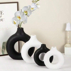 Moderne Bloemenvaas - White Harmony